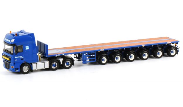 ギャラリービューアに画像をロードする, HAEGENS 6軸 バラストトレーラー + DAF XF 105 SSC 6X4 /WSI 1/50 模型