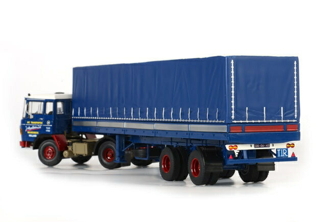 ギャラリービューアに画像をロードする, Van Appeldoorn DAF 2600 Classic カーテンサイドトレーラー /WSI 1/50 模型
