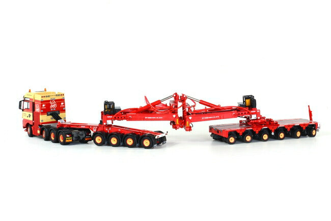ギャラリービューアに画像をロードする, Torben Rafn MAN TGX XXL Mega Windmill トレーラー 4 + 6軸 /WSI 1/50 模型