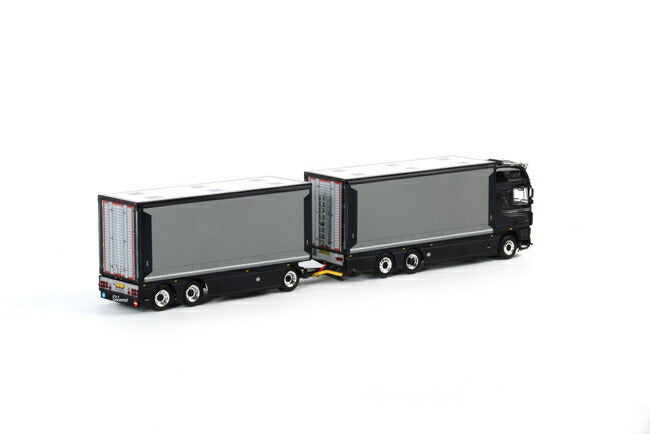 ギャラリービューアに画像をロードする, Troost Pluimvee Transport DAF XF 105 Super Space Cab Combiトラック /WSI 1/50 模型