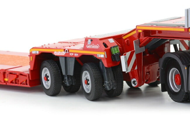 ギャラリービューアに画像をロードする, Nooteboomノーテブーム Mercedesメルセデス MP3 LH Euro PendelX Short Neck + 2軸 Interdolly Wide Floor + 4軸トレーラー /WSI 1/50 模型