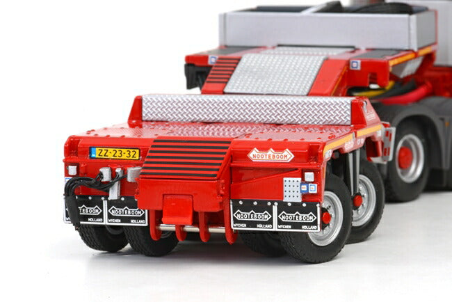 ギャラリービューアに画像をロードする, Nooteboomノーテブーム Mercedesメルセデス MP3 LH Euro PendelX Short Neck + 2軸 Interdolly Wide Floor + 4軸トレーラー /WSI 1/50 模型