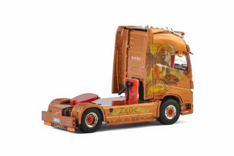 ギャラリービューアに画像をロードする, Coacci Volvo FH4 Globetrotter XLトラクタ 建設機械模型 工事車両 WSI 1/50 ミニチュア
