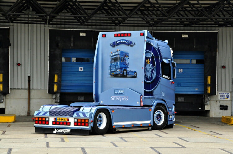 ギャラリービューアに画像をロードする, 【予約】2019年4-6月以降発売予定Sneepels Transport SCANIA R HIGHLINE | CR20H 4X2 トラック トラクタ/建設機械模型 工事車両 WSI 1/50 ミニチュア