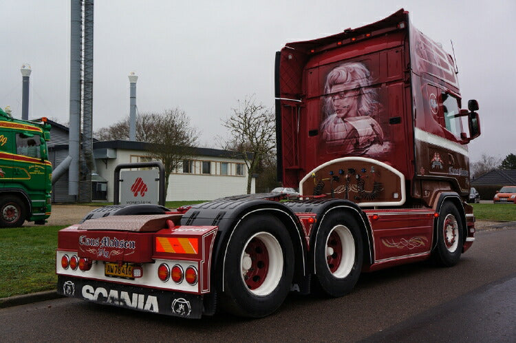 ギャラリービューアに画像をロードする, 【予約】12月以降発売予定Claus Madsen SCANIA STREAMLINE TOPLINE 6x2 TAG AXLEトラックトラクタ 建設機械模型 工事車両WSI 1/50 ミニチュア
