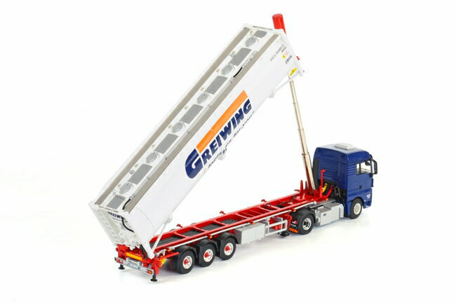 ギャラリービューアに画像をロードする, Greiwing MAN TGX XLX Tanker Powder Container 3軸 /WSI 1/50 トラック 建設機械模型