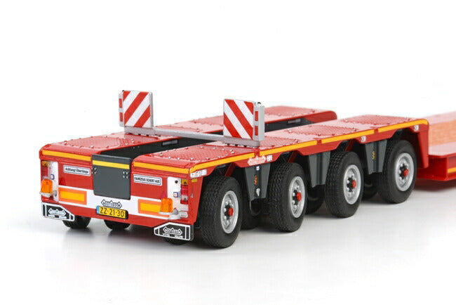 ギャラリービューアに画像をロードする, Nooteboomノーテブーム メルセデスアクトロス 4軸 EURO-PX + 2軸 ICP トラック /WSI 1/50 ダイキャスト 建設機械模型