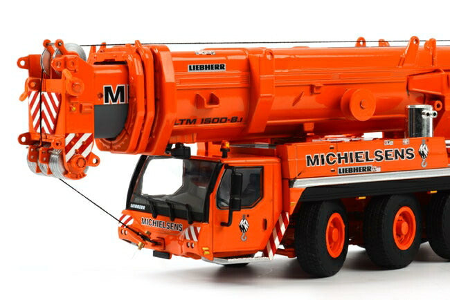 ギャラリービューアに画像をロードする, Michielsens Liebherrリープヘル LTM1500-8.1 モバイルクレーン/WSI 1/50 ダイキャスト 建設機械模型