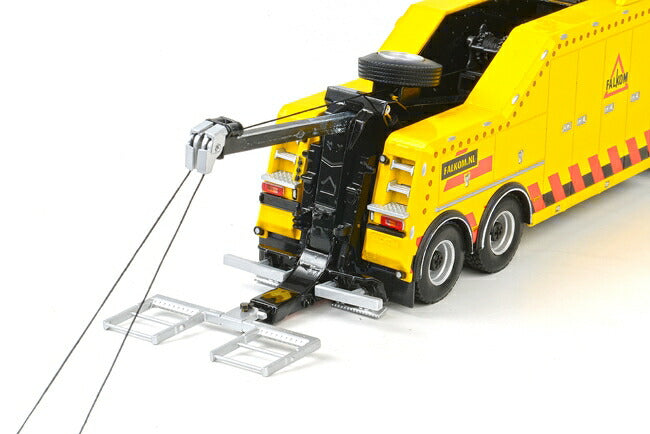 ギャラリービューアに画像をロードする, DAF XF 105 Super Space Cab Falkom レッカー車 /WSI 1/50 ダイキャスト 建設機械模型 トラック