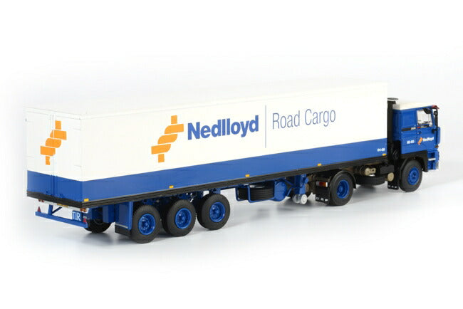 ギャラリービューアに画像をロードする, Nedlloyd Road Cargo DAF 2800 クラシック クールトレーラー /WSI 1/50 ダイキャスト 建設機械模型