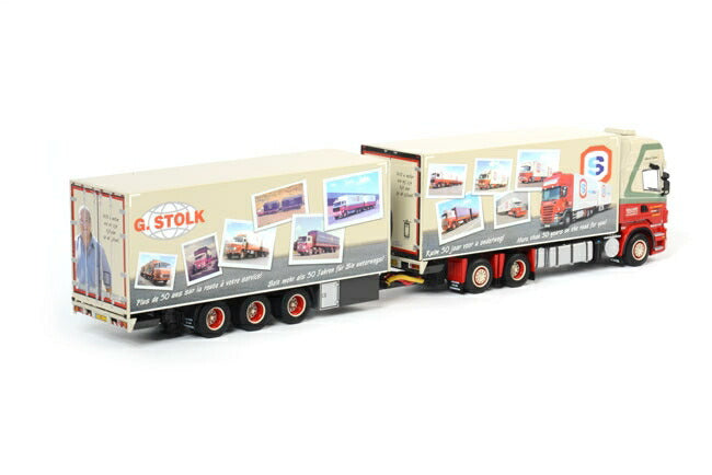ギャラリービューアに画像をロードする, Transtolk SCANIAスカニア R Topline Combi /WSI 1/50 ダイキャスト 建設機械模型 トレーラー