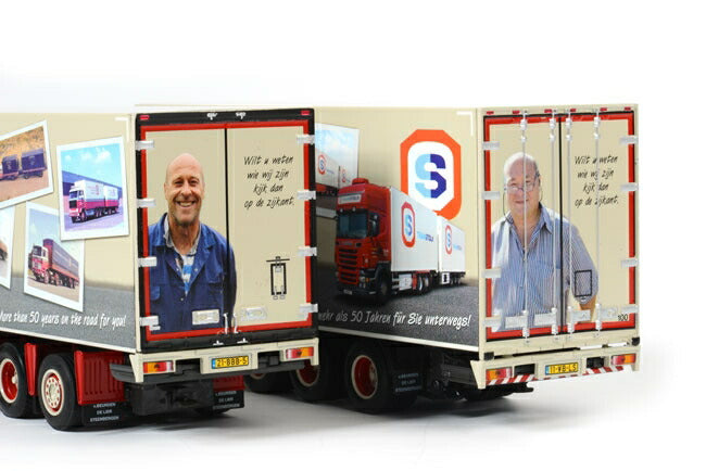 ギャラリービューアに画像をロードする, Transtolk SCANIAスカニア R Topline Combi /WSI 1/50 ダイキャスト 建設機械模型 トレーラー
