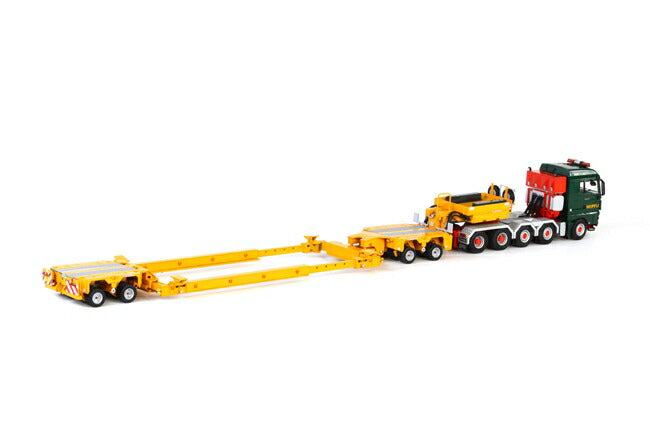 ギャラリービューアに画像をロードする, Wipfli MAN TGX XLX Scheuerle Intercombi /WSI 1/50 ダイキャスト 建設機械模型 トラック