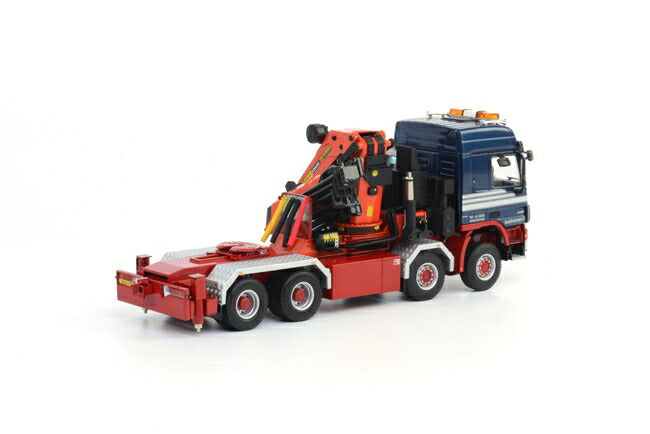 ギャラリービューアに画像をロードする, Brande メルセデスアクトロス Palfinger 150 T トラック /WSI 1/50 ダイキャスト 建設機械模型