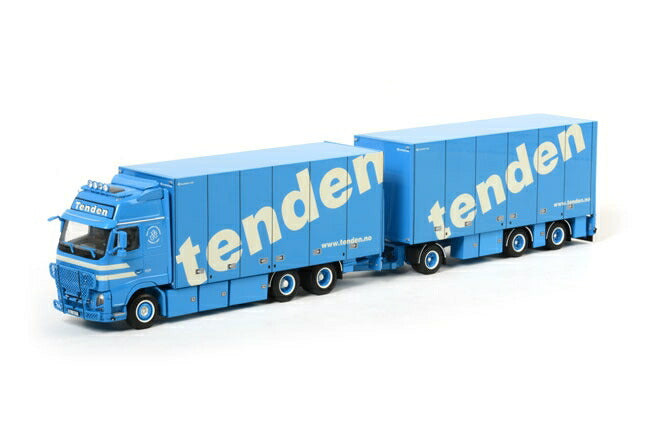 ギャラリービューアに画像をロードする, Tenden VOLVOボルボ FH3 Globetrotter XL Combi トラック トレーラー /WSI 1/50 ダイキャスト 建設機械模型