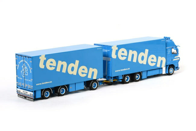 ギャラリービューアに画像をロードする, Tenden VOLVOボルボ FH3 Globetrotter XL Combi トラック トレーラー /WSI 1/50 ダイキャスト 建設機械模型