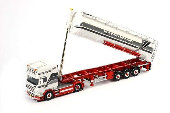 ギャラリービューアに画像をロードする, Maru Transport SCANIAスカニア R Topline バルクトレーラー Kipper 3軸 トラック /WSI 建設機械模型 1/50