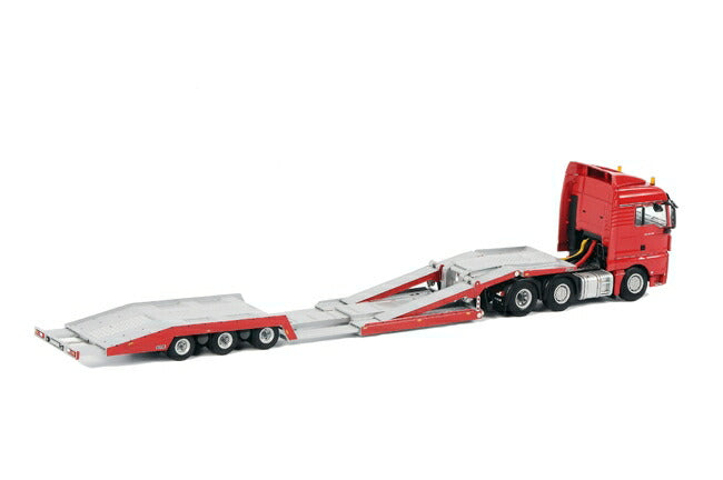 ギャラリービューアに画像をロードする, MAN TGX XLX 6x2 3軸 トラックトランスポーター /WSI 1/50 模型