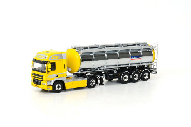 ギャラリービューアに画像をロードする, DAF CF 85 Space Cab Tanker Liquid 3軸 タンカー トラック /WSI 建設機械模型 1/50
