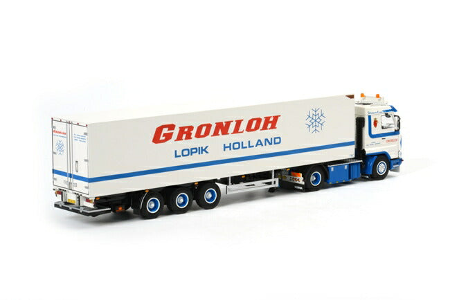 ギャラリービューアに画像をロードする, Gronloh SCANIAスカニア R113/R143 Streamline リーファートレーラー Thermoking 3軸 /WSI 建設機械模型 1/50
