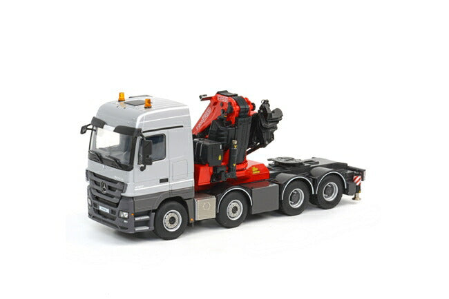 ギャラリービューアに画像をロードする, Fassi Mercedes LH メルセデスアクトロス Mega Space Fassi F1300XP トラック /WSI 建設機械模型 1/50