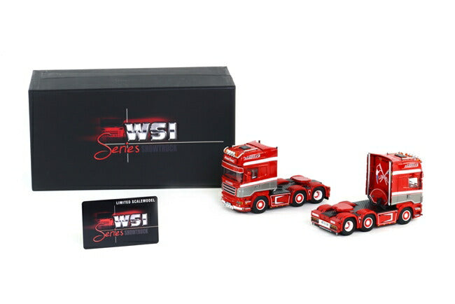 ギャラリービューアに画像をロードする, Manutrans SCANIAスカニア R Topline トラックトラクタヘッド /WSI 1/50 建設機械模型