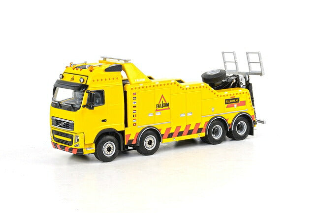 ギャラリービューアに画像をロードする, Falkom VOLVOボルボ FH3 Globetrotter XL Falkom トラック /WSI 1/50 建設機械模型
