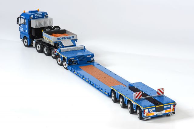 ギャラリービューアに画像をロードする, HOFMANN 4-AXLE EURO-PX WITH 2-AXLE ICP + MAN TGX XLX 8X4 トレーラー トラック /WSI 1/50 建設機械模型