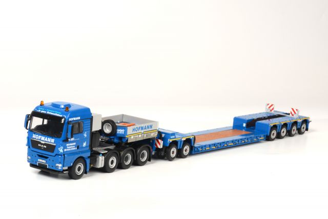 ギャラリービューアに画像をロードする, HOFMANN 4-AXLE EURO-PX WITH 2-AXLE ICP + MAN TGX XLX 8X4 トレーラー トラック /WSI 1/50 建設機械模型