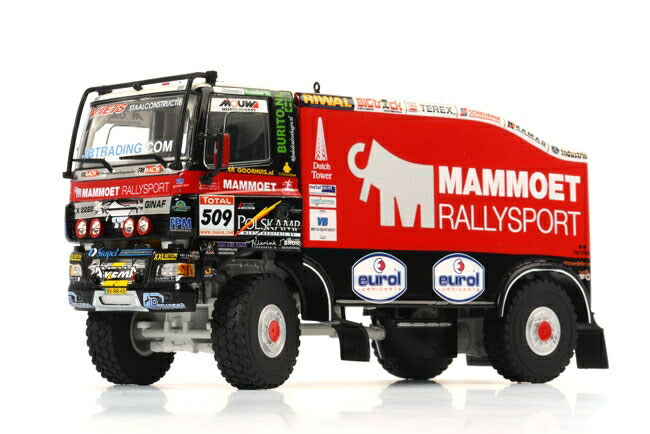 ギャラリービューアに画像をロードする, Mammoetマムート GINAF ラリートラック #509 /WSI 1/50 建設機械模型