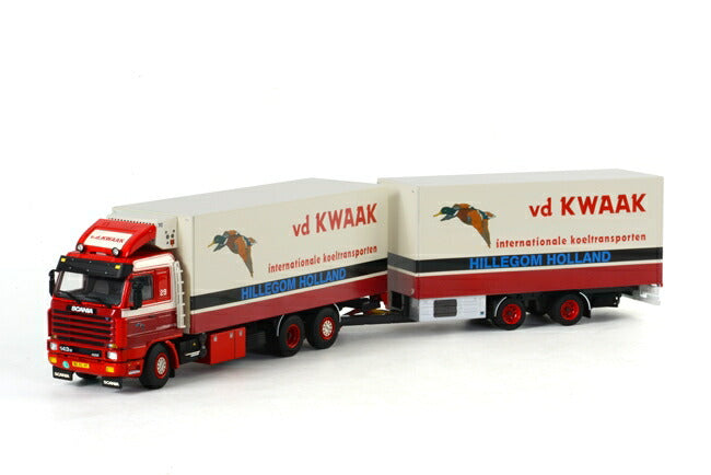 ギャラリービューアに画像をロードする, V.d. Kwaak SCANIAスカニア R113/R143 Streamline Combi トラック /WSI 1/50 建設機械模型