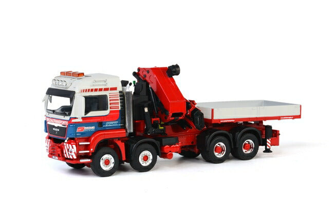 ギャラリービューアに画像をロードする, Spiegl MAN TGS LX Fassi F1300 + Jib + Swap Body /WSI 1/50 建設機械模型
