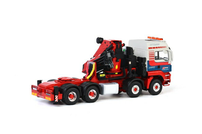 ギャラリービューアに画像をロードする, Spiegl MAN TGS LX Fassi F1300 + Jib + Swap Body /WSI 1/50 建設機械模型