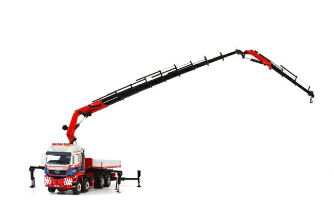 ギャラリービューアに画像をロードする, Spiegl MAN TGS LX Fassi F1300 + Jib + Swap Body /WSI 1/50 建設機械模型