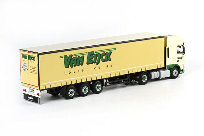 ギャラリービューアに画像をロードする, van Eijck DAF new XF SSC カーテンサイダー トレーラー3軸 /WSI 1/50 建設機械模型 ミニカー
