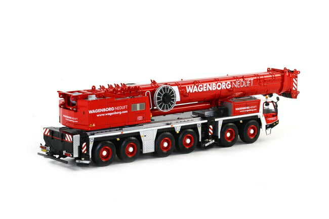 ギャラリービューアに画像をロードする, Wagenborg Nedlift Tadanoタダノ ATF 400G-6 モバイルクレーン オールテレーン/WSI 建設機械模型 1/50