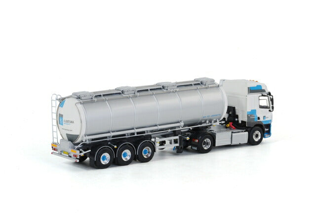 ギャラリービューアに画像をロードする, Lootsma DAF CF Spacecap Tanker Liquidタンカー 3軸 トラック /WSI 1/50 建設機械模型 ミニカー