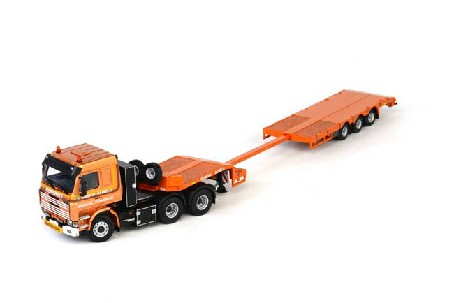 ギャラリービューアに画像をロードする, Rensink SCANIAスカニア R113/R143 ノーテブーム 底床セミ 3軸 トレーラー トラック /WSI 1/50 建設機械模型 ミニカー