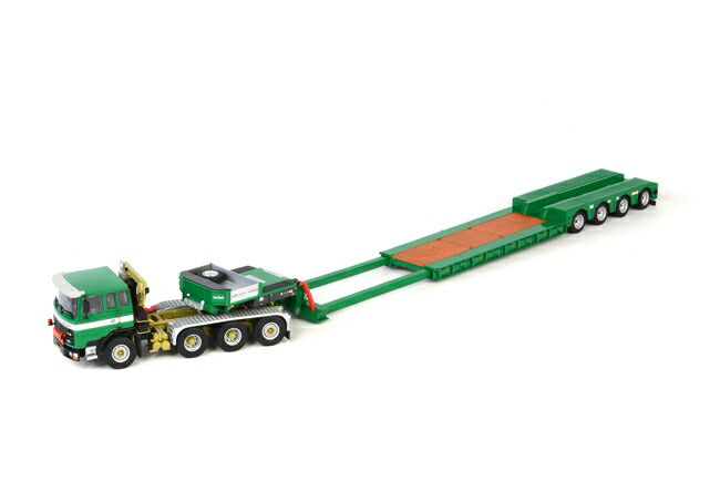 ギャラリービューアに画像をロードする, Jacbo Palen FTF FD serie Nooteboomノーテブーム 底床 4軸 トラック トレーラー/WSI 1/50 建設機械模型 ミニカー