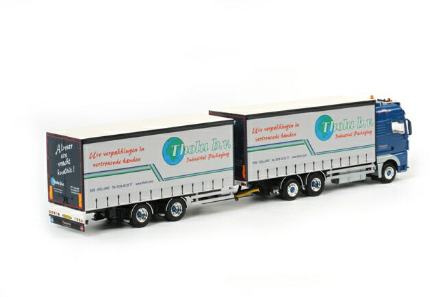 ギャラリービューアに画像をロードする, Tholu MAN TGX XXL Combi トラック/WSI 1/50 建設機械模型 ミニカー