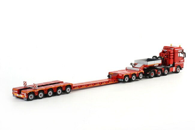 ギャラリービューアに画像をロードする, Nooteboom MAN TGX XXL ノーテブーム 5軸 EURO-PX + 3軸 ICP トラック /WSI 1/50 建設機械模型 ミニカー