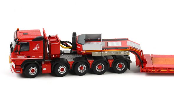 ギャラリービューアに画像をロードする, NOOTEBOOMノーテブーム EURO 0+4 PX + VOLVO FM-FMX 10X4/6 トラック /WSI 1/50 建設機械模型 ミニカー