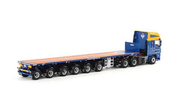 ギャラリービューアに画像をロードする, 【予約】2015年4-6月以降発売予定BERNARD HUNTER 6軸 BALLASTTRAILER ITH DAF 6X4 トラック /WSI 1/50 建設機械模型 ミニカー