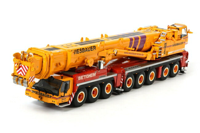 ギャラリービューアに画像をロードする, Wiesbauer Liebherrリープヘル LTM1500-8.1モバイルクレーン /WSI 1/50 建設機械模型 ミニカー