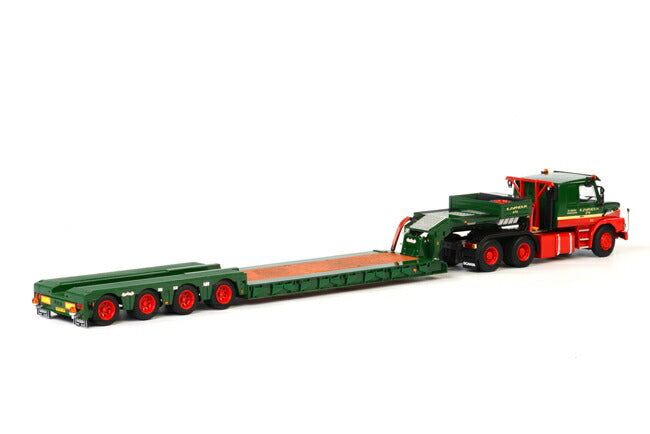 ギャラリービューアに画像をロードする, E.J. van Dijk SCANIA T113/T143 ノーテブーム Low Loader 4軸 トラック /WSI 1/50 建設機械模型 ミニカー