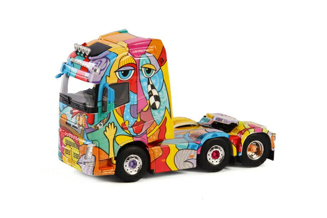 ギャラリービューアに画像をロードする, Guldager Picasso Volvo FH4 Globetrotter XL トラックトラクタヘッド /WSI 1/50 建設機械模型 ミニカー
