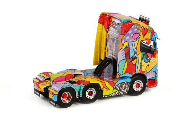 ギャラリービューアに画像をロードする, Guldager Picasso Volvo FH4 Globetrotter XL トラックトラクタヘッド /WSI 1/50 建設機械模型 ミニカー