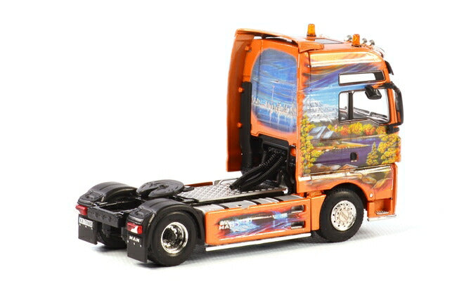 ギャラリービューアに画像をロードする, Blum Indian Summer MAN TGA XXLトラックトラクタヘッド /WSI 1/50 建設機械模型 ミニカー