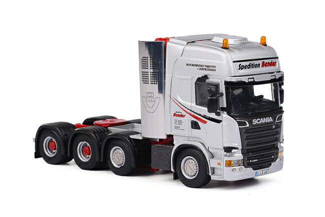 ギャラリービューアに画像をロードする, Spedition Bender Scaniaスカニア Streamline Topline 8x4トラックトラクタヘッド /WSI 1/50 建設機械模型 ミニカー