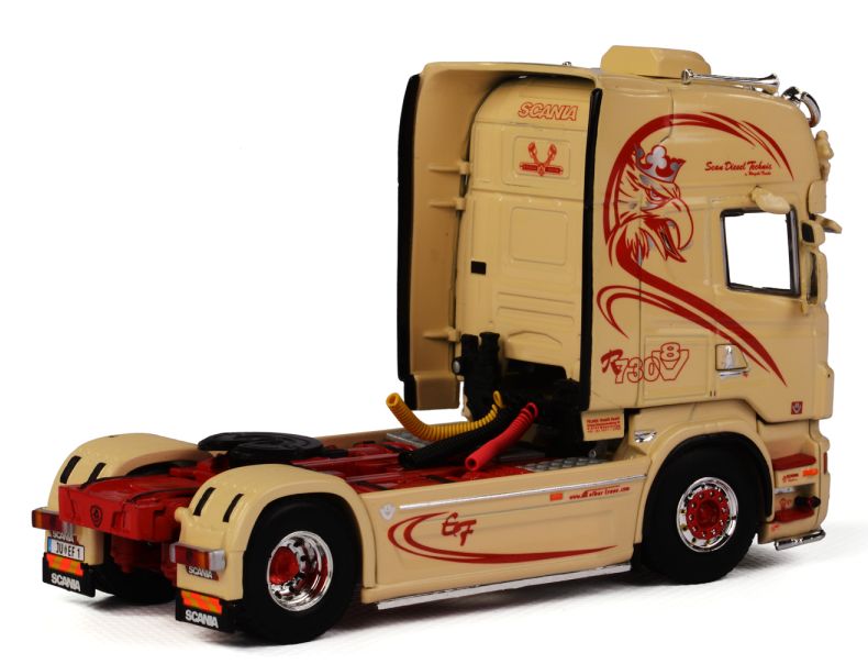 ギャラリービューアに画像をロードする, Felber Trans SCANIAスカニア R Toplineトラクタヘッドトラック/WSI 1/50 建設機械模型 ミニカー